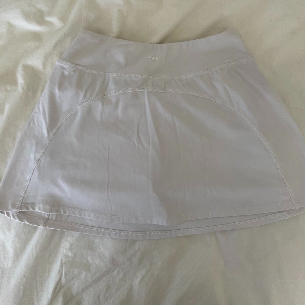 Madewell Athletic Skirt in White Size Small